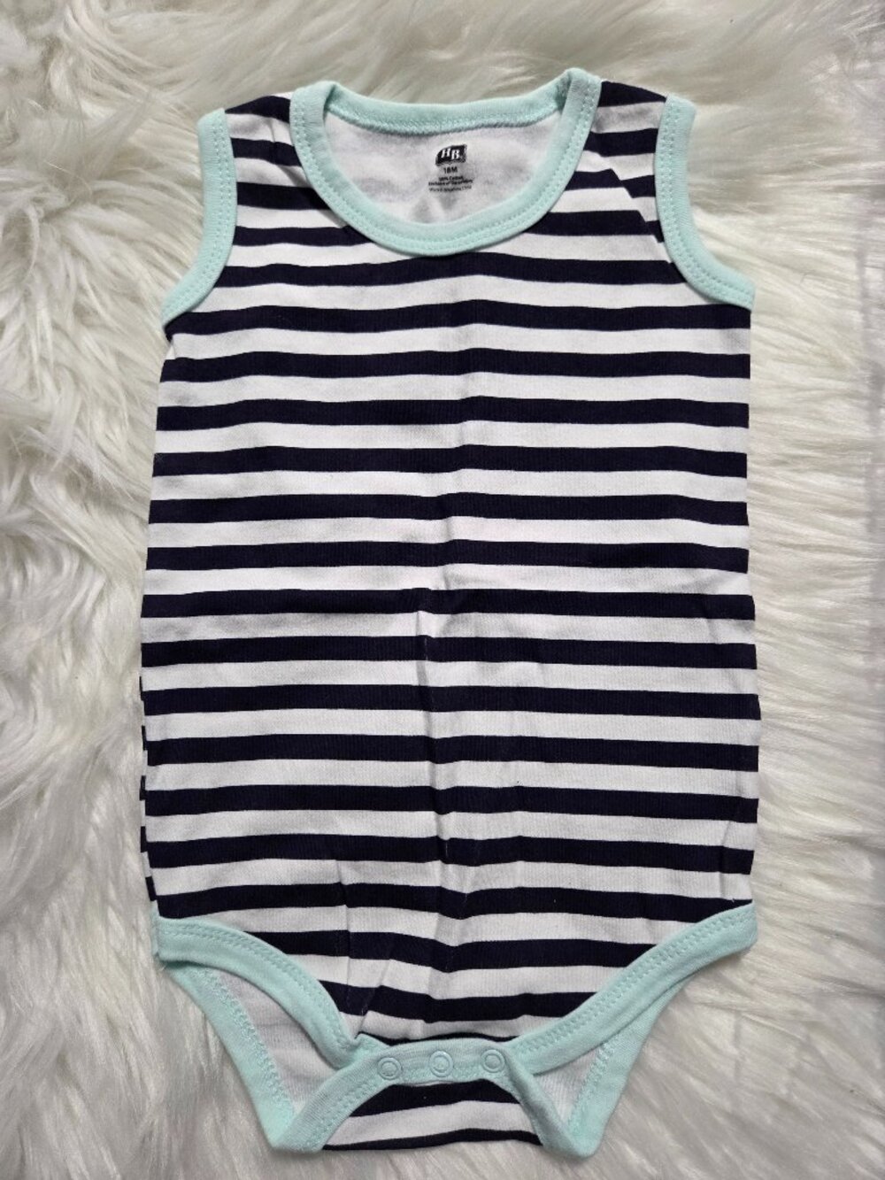 Hudson Baby Striped Bodysuit